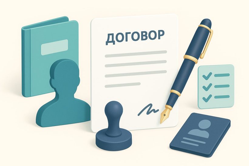 Договор с физлицом на оказание услуг