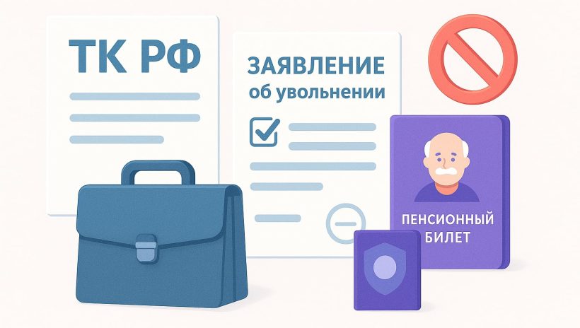 Увольнение в связи с выходом на пенсию ТК РФ