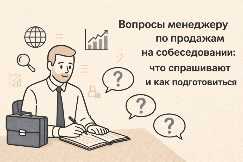 Вопросы менеджеру по продажам
