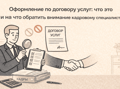 оформление по договору услуг что это