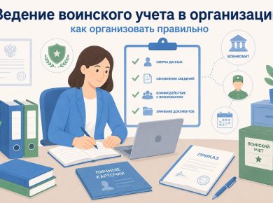 Ведение воинского учета в организации