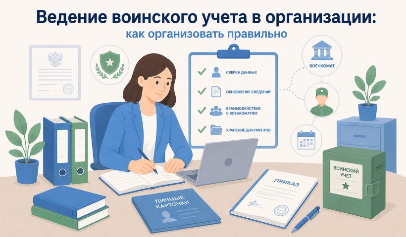 Ведение воинского учета в организации