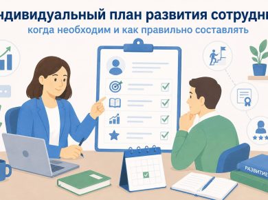 Индивидуальный план развитие сотрудника